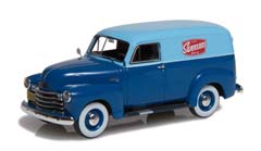 CHEVROLET 3100 DELIVERY TRACK 1949 BLUE — фото 9
