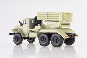 URALSKY TRUCK BM-21 GRAD (USSR RUSSIAN TRUCK) SAND BEIGE | УРАЛЬСКИЙ ГРУЗОВИК БМ-21 ГРАД ПЕСОЧНЫЙ ЭЛЕКОН — фото 3