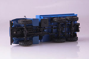 URALSKY TRUCK 4320 WITH TENTOM ALL BLUE (USSR RUSSIAN TRUCK) | УРАЛЬСКИЙ ГРУЗОВИК 4320 С ТЕНТОМ ВЕСЬ СИНИЙ ЭЛЕКОН — фото 6