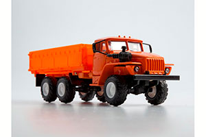 URALSKY TRUCK 5557 (USSR RUSSIAN) ORANGE | УРАЛЬСКИЙ ГРУЗОВИК 5557 С/Х ЭЛЕКОН — фото 2