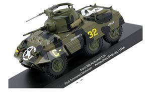 FORD M8 ARMORED CAR 2ND ARMORED DIVISION AVRANCHES FRANCE 1944