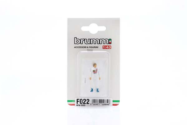 DRIVER FIGURE FORMULA 1 1981 GILLES VILLENEUVE / ФИГУРКА ПИЛОТА ФОРМУЛА-1 ЖИЛЬ ВИЛЬНЕВ