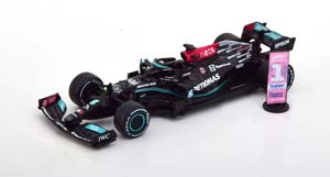 MERCEDES AMG F1 W12 E PERFORMANCE WINNER GP GREAT BRITAIN 2021 (ДЛИНА МОДЕЛИ 6-10 СМ)