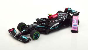 MERCEDES AMG F1 W12 E PERFORMANCE WINNER GP TURKEY 2021 (ДЛИНА МОДЕЛИ 6-10 СМ)
