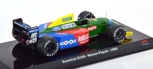 BENETTON FORD B190 NELSON PIQUET 1990 / БЕНЕТТОН НЕЛЬСОН ПИКЕ — фото 2