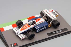 TOLEMAN TG 184 -AYRTON SENNA (1984), BLUE / WHITE / RED