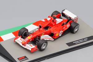 FERRARI F2004 РУБЕНСА БАРРИКЕЛЛО 2004, FORMULA 1 AUTO COLLECTION 25