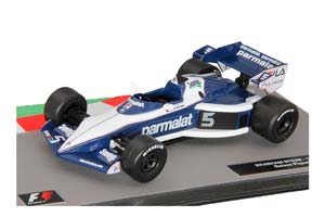 BMW BRABHAM BT52B NELSON PIQUET (1983), BLUE / WHITE