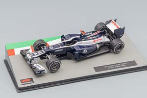 WILLIAMS F1 FW34 COSWORTH #18 SEASON 2012 PASTOR MALDONADO , BLUE WHITE