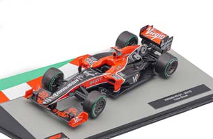 VIRGIN RACING F1 VR-01 N 24 SEASON 2010 TIMO GLOCK, RED / BLACK