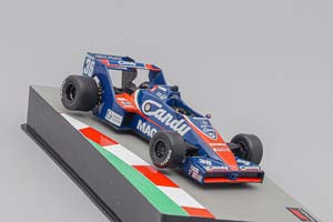 TOLEMAN F1 TG183B №36 SEASON 1983 BRUNO GIACOMELLI, BLUE / RED — фото 3
