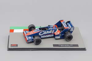 TOLEMAN F1 TG183B №36 SEASON 1983 BRUNO GIACOMELLI, BLUE / RED — фото 5