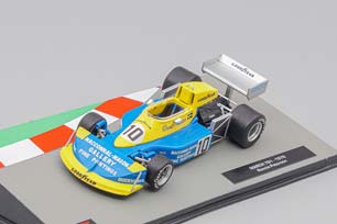 MARCH F1 761 N10 SEASON 1976 RONNIE PETERSON, BLUE / YELLOW — фото 1
