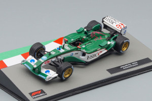 JAGUAR F1 R4 N15 SEASON 2003 ANTONIO PIZZONIA, GREEN MET WHITE