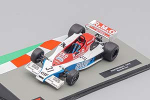 MARTINI F1 MK23 N31 SEASON 1978 RENE ARNOUX, WHITE RED BLUE