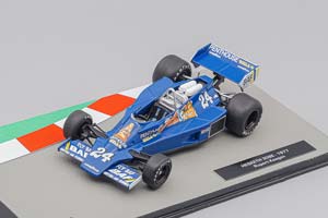 HESKETH F1 FORD 308E N 24 SEASON 1977 RUPERT KEEGAN, BLUE