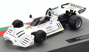 BRABHAM F1 BT42 №11 SEASON 1973 WILSON FITTIPALDI, WHITE