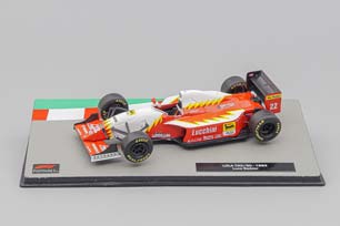 LOLA F1 T93/30 N 22 SEASON 1993 LUCA BADOER, RED / WHITE — фото 7