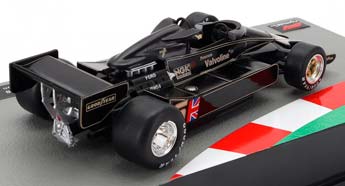 LOTUS F1 FORD 78 JPS N 6 SEASON 1978 RONNIE PETERSON, BLACK GOLD — фото 2