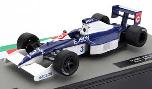 TYRRELL F1 018 FORD №3 SEASON 1990 SATORU NAKAJIMA, BLUE WHITE