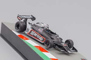 SHADOW F1 DN9 N18 SEASON 1979 ELIO DE ANGELIS, BLACK / SILVER — фото 3