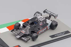 SHADOW F1 DN9 N18 SEASON 1979 ELIO DE ANGELIS, BLACK / SILVER