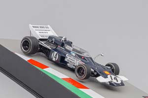 LOTUS F1 72 N14 SEASON 1970 GRAHAM HILL, BLUE / WHITE — фото 3