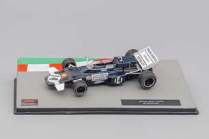 LOTUS F1 72 N14 SEASON 1970 GRAHAM HILL, BLUE / WHITE — фото 7