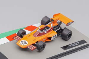 LOTUS F1 72E N29 SEASON 1974 IAN SCHECKTER, ORANGE