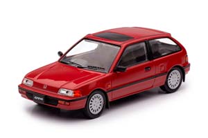 HONDA CIVIC 1987 КРАСНЫЙ