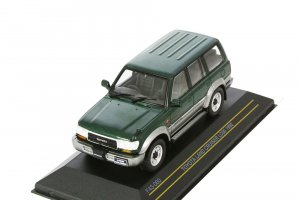 TOYOTA LAND CRUISER 80 (LC80) 4Х4 JAPAN 1992 ТЕМНО-ЗЕЛЕНЫЙ МЕТАЛЛИК С СЕРЕБРИСТЫМ — фото 6