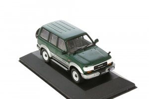 TOYOTA LAND CRUISER 80 (LC80) 4Х4 JAPAN 1992 ТЕМНО-ЗЕЛЕНЫЙ МЕТАЛЛИК С СЕРЕБРИСТЫМ — фото 8