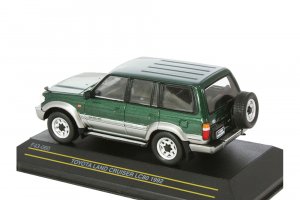 TOYOTA LAND CRUISER 80 (LC80) 4Х4 JAPAN 1992 ТЕМНО-ЗЕЛЕНЫЙ МЕТАЛЛИК С СЕРЕБРИСТЫМ — фото 11