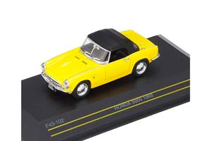 HONDA S800 1966 ЖЕЛТЫЙ С ЧЕРНЫМ ВЕРХОМ