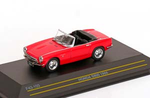 HONDA S800 CONVERTIBLE 1966 RED / ХОНДА S800 КАБРИОЛЕТ КРАСНЫЙ