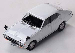 NISSAN VIOLET DELUXE 1973, WHITE — фото 3
