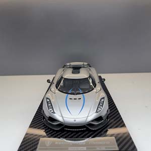 KOENIGSEGG REGERA SILVER / КЕНИГСЕГГ РЕГЕРА СЕРЕБРИСТЫЙ — фото 4