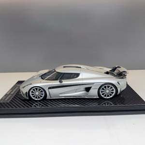KOENIGSEGG REGERA SILVER / КЕНИГСЕГГ РЕГЕРА СЕРЕБРИСТЫЙ — фото 2