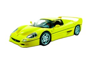 FERRARI F50 HARDTOP, FERRARI COLLECTION 12, YELLOW