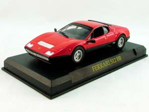 FERRARI 512 BB, FERRARI COLLECTION 33, RED