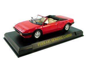 FERRARI MONDIAL CABRIOLET, FERRARI COLLECTION 38, RED