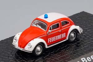 VW VOLKSWAGEN BEETLE 1300, RED FASZINATION FEUERWEHR #74