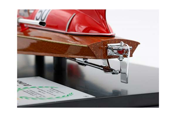 TIMOSSI FERRARI ARNO XI 1953 MOTORBOAT 1/18 SCALE NANDO DELL ORTO / ФЕРРАРИ ТИМОССИ АРНО КСИ 1953 МОТОРБОАТ 1 18 НАНДО ДЕЛЛ 1:18 — фото 6