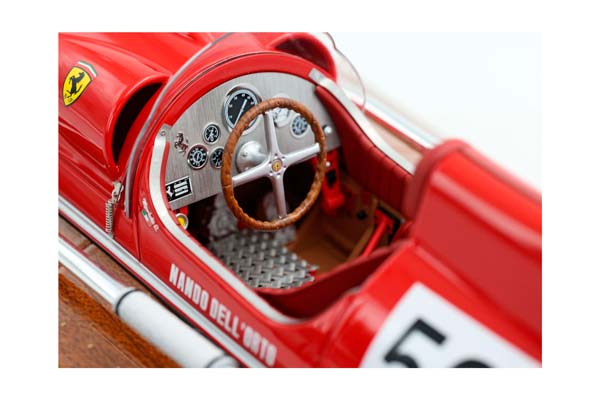 TIMOSSI FERRARI ARNO XI 1953 MOTORBOAT 1/18 SCALE NANDO DELL ORTO / ФЕРРАРИ ТИМОССИ АРНО КСИ 1953 МОТОРБОАТ 1 18 НАНДО ДЕЛЛ 1:18 — фото 7