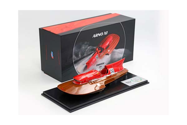 TIMOSSI FERRARI ARNO XI 1953 MOTORBOAT 1/18 SCALE NANDO DELL ORTO / ФЕРРАРИ ТИМОССИ АРНО КСИ 1953 МОТОРБОАТ 1 18 НАНДО ДЕЛЛ 1:18 — фото 9