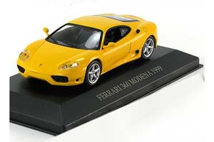 FERRARI 360 MODENA COUPE 1999 YELLOW