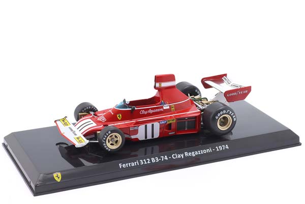 FERRARI 312B3 #11 FORMULA 1 1974 CLAY REGAZZONI / ФЕРРАРИ 312B3 ФОРМУЛА-1 КЛЕЙ РЕГАЦЦОНИ — фото 3