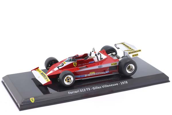 FERRARI 312T3 #12 FORMULA 1 1978 GILLES VILLENEUVE / ФЕРРАРИ 312T3 ФОРМУЛА-1 ЖИЛЬ ВИЛЬНЕВ — фото 3