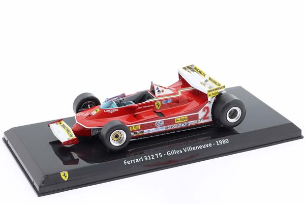 FERRARI 312T5 #2 FORMULA 1 1980 GILLES VILLENEUVE / ФЕРРАРИ 312T5 ФОРМУЛА-1 ЖИЛЬ ВИЛЬНЕВ — фото 3