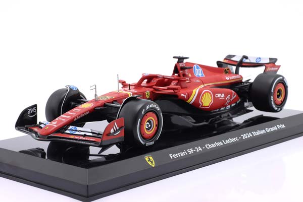 FERRARI SF-24 #16 WINNER ITALIAN GP FORMULA 1 2024 C. LECLERC / ФЕРРАРИ SF-24 ПОБЕДИТЕЛЬ ГРАН-ПРИ ИТАЛИИ ФОРМУЛА-1 ШАРЛЬ ЛЕКЛЕР